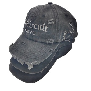 Bulk Custom Retro Washed Cotton Sporty Dobby <strong>Dad</strong> <strong>Hats</strong> Distressed Ripped Punk Adjustable Fit Common Wholesale - Product Image 1