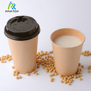 Vaso de Papel para Café Reciclable, Recubierto de PE, de Grado Alimenticio, para Bebidas Calientes, Servicio de Comida para Llevar, Cafetería - Product Image 5