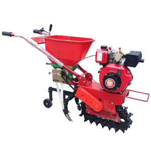 Power Tiller Farm <b>Cultivator</b> Diesel Engine Track Type High Productivity Red Color - Product Image 3