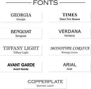 Plaques de nom de bureau personnalisées en métal avec gravure au laser, texte, mur de bureau avec support en aluminium - Product Image 6