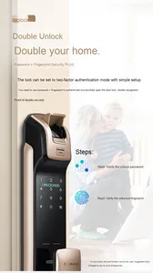 Cho samsungsmart khóa dp728 Nhà Chống Trộm Cửa Khóa Nhôm hợp kim kỹ thuật số vân tay mật khẩu khóa ứng dụng - Product Image 6