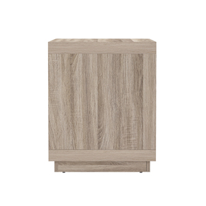 Comodino in legno di quercia naturale, mobile moderno per camera da letto - Product Image 6