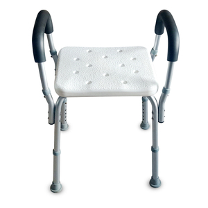 Chaises de douche réglables en hauteur en aluminium FuJiang BQ403E, équipement de sécurité pour la salle de bain pour personnes âgées et handicapées - Product Image 2