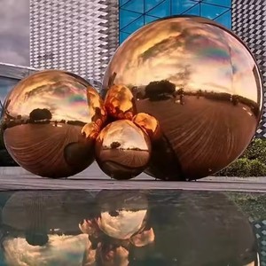 विशाल घटना की सजावट pvc बड़ी चमकदार गेंदों को इंफ्लेटेबल चमकदार चमकदार दर्पण गेंदों - Product Image 4