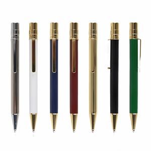 Wholesale Custom Luxury Hotel Ballpoint Pen Custom Logo High Quality Gold Top Business Gift Twist Metal <b>Roller</b> Pen - Product Image 5