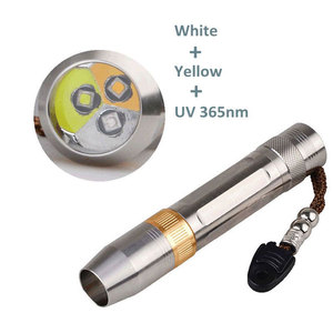 Xách Tay LED Flashlight Waterproof Thép Không Gỉ LED <span class=keywords><strong>Torch</strong></span> Đèn Pin Cho Trang Sức Trứng Thử Nghiệm <span class=keywords><strong>Torch</strong></span> - Product Image 1