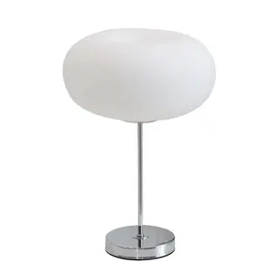 Dropshipping New design high light white/orange Glass desk led light source night lamp