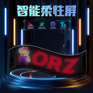 Гибкий светодиодный экран для рекламы автомобилей, полноцветная смарт-наклейка, самый продаваемый мягкий экран - Product Image 4