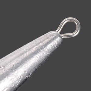 Plomos de Pesca Submarinos en Forma de Aleta de Tiburón, Plomos de Pesca para Uso en el Océano, Duraderos, de Material de Plomo - Product Image 1