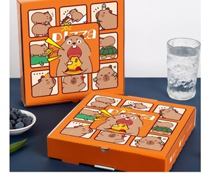Custom Designed Eco-Friendly Insulated Pizza Boxes Aluminum Foil Lined Matt Lamination Aseptic <strong>Art</strong> Material Box <strong>Folders</strong> Included - Product Image 4