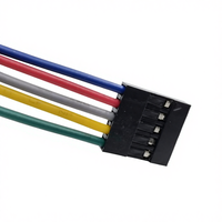 Kabel Jumper Dupont Pitch 2.54mm OEM/ODM 1-10 Pin Flat Ribbon Wire Harness untuk Peralatan Rumah Tangga Elektronik Otomotif