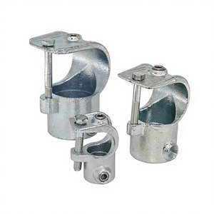 Abrazaderas de Hierro Fundido Doble Galvanizado para Barandillas y Pasamanos - Product Image 6