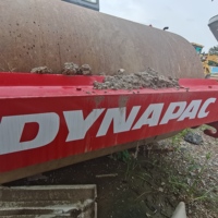 Rouleau compresseur vibrant Dynapac CA30 d'occasion, 10-14 tonnes, moteur diesel Cummins, puissance 97 kW, force de compression 50 kN pour routes