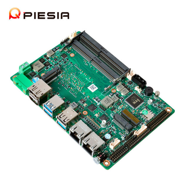 Piesia J6412 J6413 Industrial Motherboard Intel Elkhart Lake 2DDR4 2Lan DP/LVDS 6COM GPIO 3.5'' Industrial Embedded Motherboard
