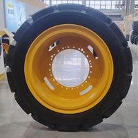 Nouveau Roulement à Billes en Acier pour Chariot de Minage Robuste Huanghe, avec Jante en Acier et Pneu en Polyuréthane Rempli de Mousse PU, 1510x455mm