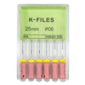 Tamaño #6 8 10 15-40 #45-80 K H Limas dentales 21 25 mm Limas manuales - Product Image 3