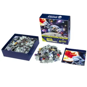 Wholesale Custom Cardboard For Plain Jigsaw Puzzle Jigsaw Puzzle 1000 Pieces
