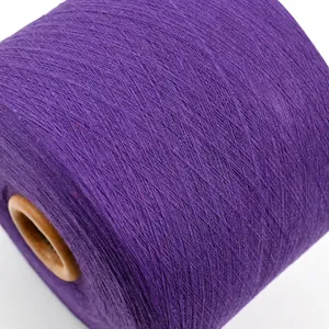 10/1 Open End Recycled Cotton Spinning Yarn Dyed Blended Weaving Yarn