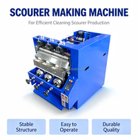 Machine de fabrication de boules à récurer entièrement automatique, haute capacité (8-10 kg/h), puissance 2.2/3.0 kW, 6 fils, 3 boules, vente en gros directe usine pour l'exportation