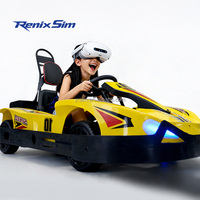 RenixSim, Máquina de Juegos de Diversión para Niños, Nuevo Diseño, Centro de Entretenimiento, Go Kart Eléctrico MR