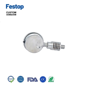 Manomètre à <span class=keywords><strong>huile</strong></span> Festop de haute qualité en acier inoxydable résistant aux températures, plage de mesure 0-1,6 MPa - Product Image 4