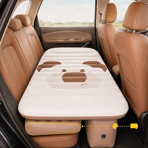 Matelas pneumatique de voiture Da Niu, motif dessin animé mignon, gonflage rapide, lit <span class=keywords><strong>gonflable</strong></span> portable pour la sieste en voyage. - Product Image 5