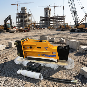 Martillo Hidráulico Silencioso SB70 Directo de Fábrica, Accesorio para Excavadora, para Proyectos de Demolición Urbana de Alta Eficiencia - Product Image 3