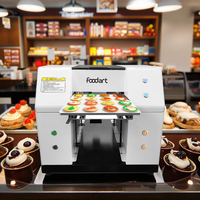 Impresora automática de inyección de tinta para alimentos comestibles Nueva máquina de impresión plana de pasteles A4/A2 con 1 año de garantía