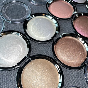 Nhãn hiệu riêng bán buôn trang điểm thuần chay duy nhất <span class=keywords><strong>Highlighter</strong></span> ánh sáng lung linh nhỏ gọn kem không thấm nước Duochrome mặt <span class=keywords><strong>Highlighter</strong></span> ép hình thức - Product Image 3