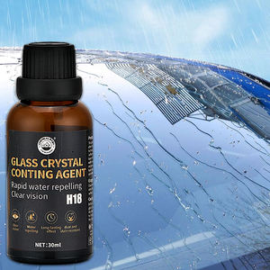 طلاء زجاج السيارات الكيميائي H18 من إنتاج المصنع، طلاء كريستالي فائق المقاومة للماء بتقنية النانو، عناية لمدة 3 سنوات - Product Image 1