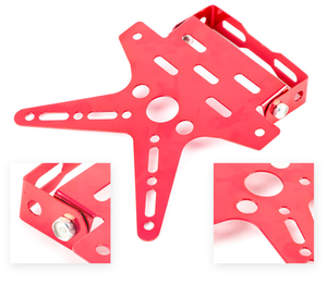 Soporte de Matrícula Metálico para Motocicleta, Soporte de Matrícula Ajustable para Vehículo Eléctrico - Product Image 3