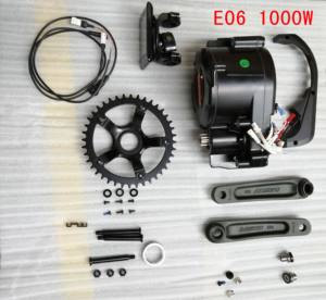 E06 Bike 26ER Fat Bike Suspensión completa G510 M620 Full Carbon Bicicleta de nieve eléctrica 1000W Batería de litio 48V Racing 4,8 "Neumáticos - Product Image 6