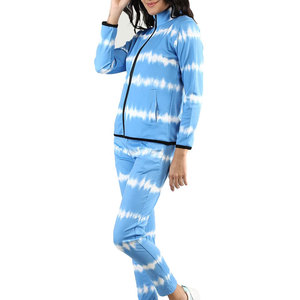 Conjunto de chándal cortavientos de dos piezas con cremallera, talla personalizada, nueva llegada, estilo vintage informal para mujer - Product Image 6