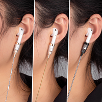 Sangle d'écouteur magnétique Anti-perte sangle de cou Anti-perte corde d'écouteur sans fil cordon d'écouteurs cordon d'écouteurs pour iphone airpods 1/2