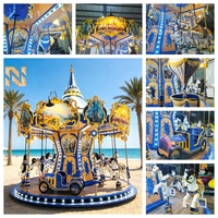 Manèges Nova Rides : Carrousel, Manèges de fête foraine, Manèges Marteau des Étoiles pour Centres Commerciaux et Parcs d'Attractions Extérieurs, Attraction d'investissement à vendre