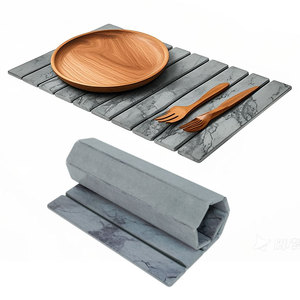 Grifo de secado rápido 40*60Cm Piso 60X90 Cm Secado rápido Diatomita Plegable Secado de platos Alfombrilla de piedra de baño para fregadero de cocina - Product Image 2