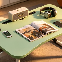 Table d'étude pour enfants, table pliante pour lit, bureau de lit pour étudiants, table d'étude pour enfants, petite table de lit, table pour ordinateur portable