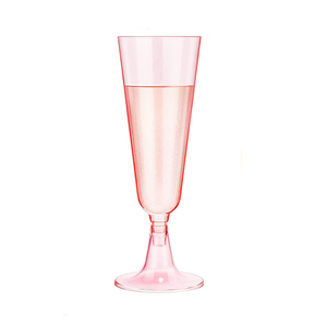 Juego <span class=keywords><strong>de</strong></span> 25 Copas <span class=keywords><strong>de</strong></span> Champán Desechables <span class=keywords><strong>de</strong></span> Plástico PS Transparente <span class=keywords><strong>de</strong></span> 4.7oz/150ml para Bodas, Fiestas y Uso Diario - Product Image 6