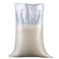 Emballage transparent pour riz 25kg, sac pp avec impression Logo, bas prix