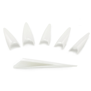 KADS High Quality Plastic <b>Nail</b> Rhinestone Tips False Fingernails Acrylic Gel <b>Nails</b> <b>Extension</b> False <b>Nail</b> Tip Half Cover - Product Image 4