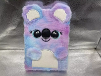 Carnet de notes mignon et moelleux en forme de chat, couverture rigide, papeterie, cadeaux, pour étudiants, couverture en papier, style bureau, carnet en peluche