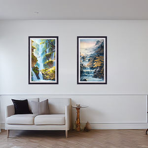 Cadre en bois pour écran de grande taille de 21.5 pouces de haut <span class=keywords><strong>sur</strong></span> le mur avec wifi <span class=keywords><strong>Android</strong></span> OU cadre <span class=keywords><strong>photo</strong></span> numérique 32 43 55 pouces - Product Image 4