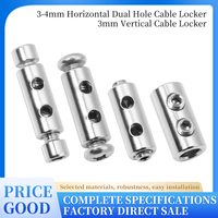Système de suspension en acier inoxydable, clips de câble réglables pour éclairage, pinces à fil les plus populaires, luminaire à câble, vente en gros