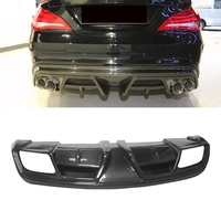 Diffuseur arrière en Fiber de carbone de classe P Style CLA pour Mercedes Benz W117 CLA180 CLA200 CLA250 CLA260 CLA45 2013 - 2018
