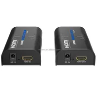HDMI-Extender Ethernet-Netzwerk Sender Repeater Transmitter Empfänger 120m 1080P über Cat5/5e/6 RJ45 für TCP IP Router CCTV