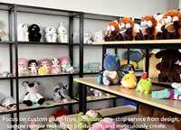 Boneka Mini Plush Kustom Isi Kapas PP Bordir Super Lembut Dapat Disesuaikan