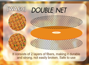 Sumo <span class=keywords><strong>4</strong></span> Inch 107Mm 60 Grit Vàng Mỏng Cắt Đĩa 2 Đôi Lưới Cao Mài Mài Mài Công Cụ Máy Xay Cắt Bánh Xe Đĩa Cho Không Gỉ 1Mm - Product Image 2