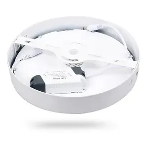 Lámpara de Techo LED Moderna de 18W, Montaje Superficial, Luz Blanca Fría 6500K, Base de Plástico, Cubierta Acrílica, IP44, para Hogar, Oficina, Dormitorio, Sala de Estar - Product Image 5