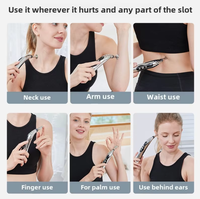 Stylo de massage électronique rechargeable le plus vendu, stylo d'acupression, stylo de massage des méridiens, stylo à impulsions pour la relaxation et le soulagement