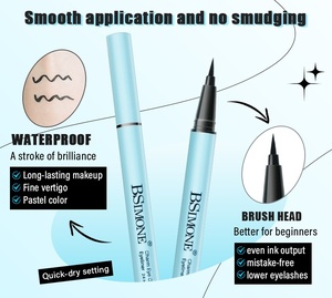 Crayon Eyeliner Liquide Ultra Fin Imperméable Longue Tenue Anti-Bavures Noir pour Maquillage des <span class=keywords><strong>Yeux</strong></span> - Product Image 3